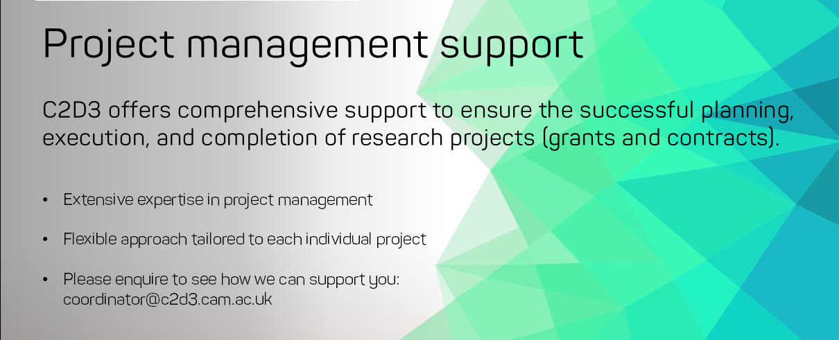 Project management poster