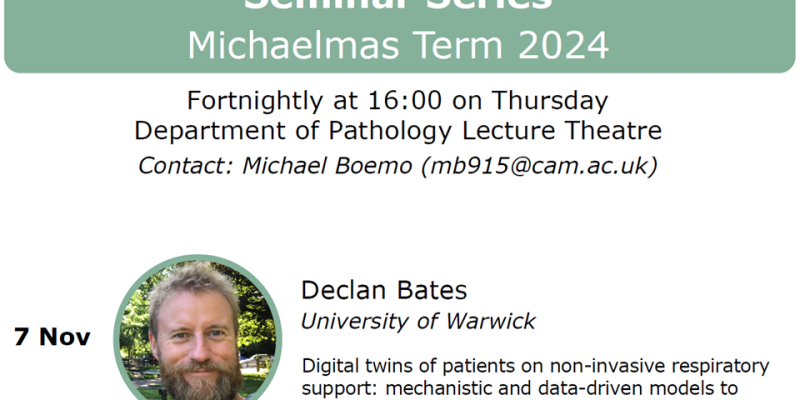 Computational and Systems Biology Seminar Series